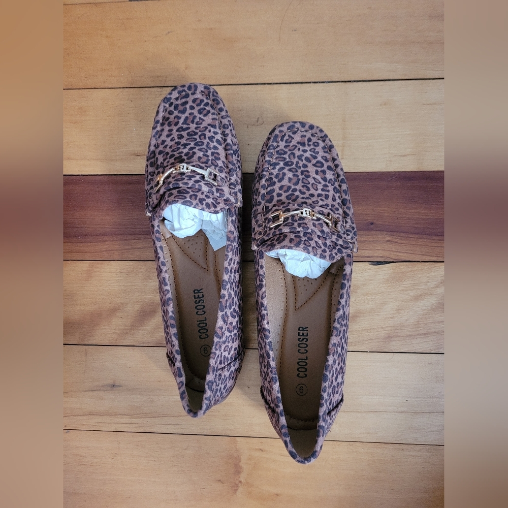 🆕️Cool Coser Leopard Slip On Flats